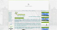 Desktop Screenshot of golfpark-loherhof.de